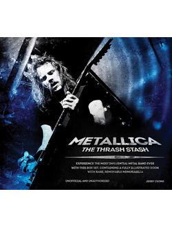 Metallica The Thrash Stash Book ИНОСТРАННЫЕ КНИГИ, INTPRESSSHOP