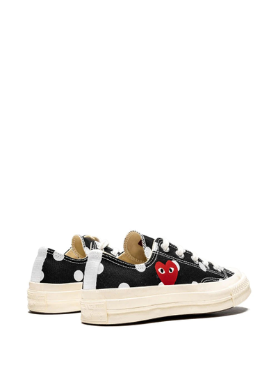 Spotty comme des garcons converse top