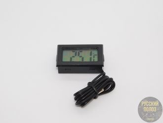 Термометр электронный, с датчиком, длинна провода 1 м