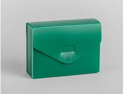 Картотека UniqCardFile Standard 30 GEN2 для 80 карт (зелёная)