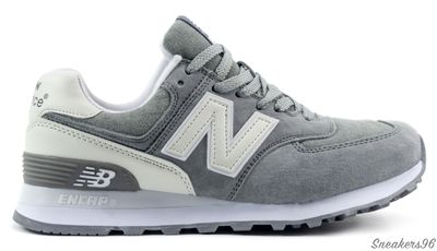 New Balance 574 Женские Gray/white (36-40)