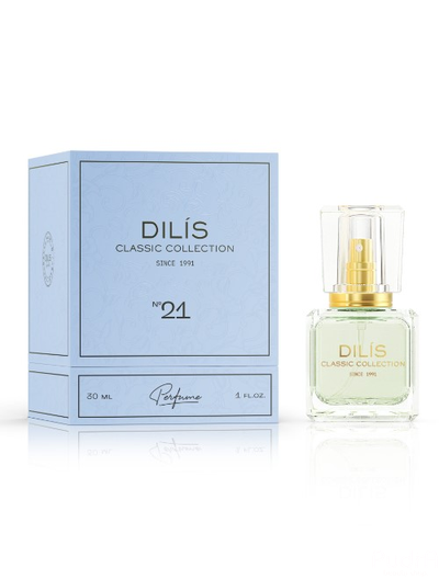 Dilis Духи женские стойкие Classic Collection № 21, 30 мл