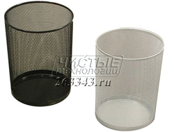 Корзина "Ажур" 10 л(черный, серый)