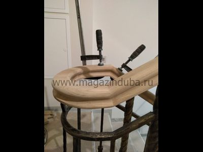 Поворот поручня в 1 плоскости