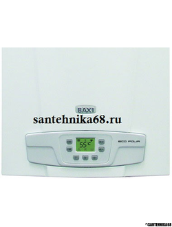 Настенный двухконтурный газовый котел Baxi ECO Four 24 Бакси эко фур 24 кВт
