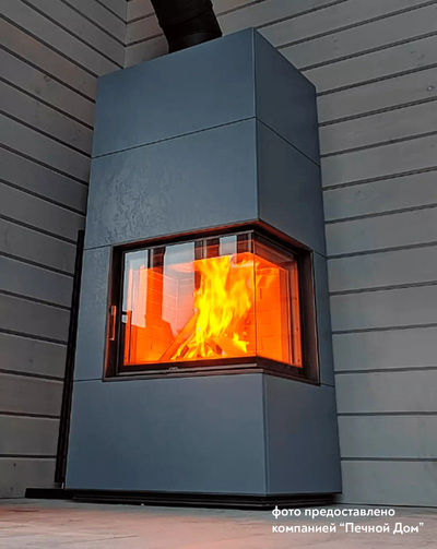 Печь-камин Aplit П2С 700 R/L, Астов (Россия)