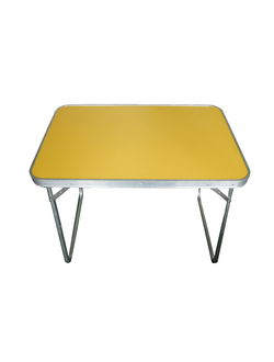 Стол складной 8810, белый с серым (50*70)