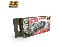 AK-Interactive: Набор акриловых красок: Cовременные российские цвета Vol. II