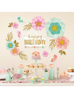 Декор-комплект Boho Birthday 8шт