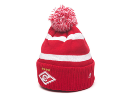 Шапка ФК СПАРТАК красно-белая 93509