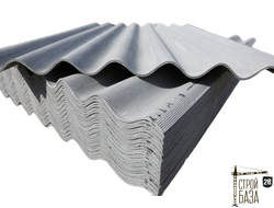 Шифер 7 волновой СВ-40 1750Х970Х5,2 мм (Серый)