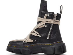 Ботинки Dr Martens x Rick Owens 1460 DMXL Megalace Platform Black