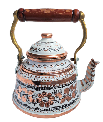 Медный чайник "Праздник" Турция арт.337
