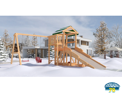 Детская площадка Савушка Мастер 2 (4 сезона)