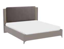 Спальня СИДЕ - Кровать 1800 (Велюр) с основанием