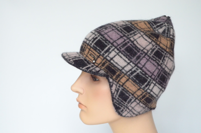 Кепка Vizio 1038 VU черная с ушами