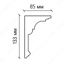 Карниз гладкий SKT139