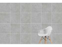 MICROCEMENT, керамогранит, 60x60 см, Серый, Матовый (8 мм), K947812R