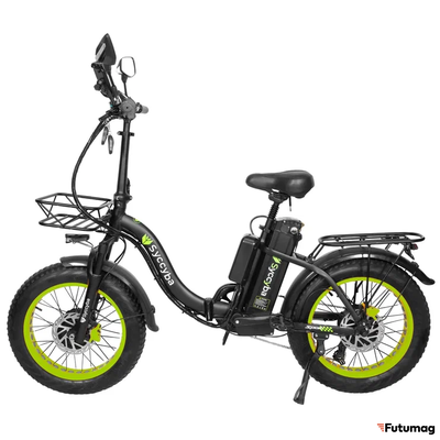 Электровелосипед SYCCYBA F11 DUAL GREEN