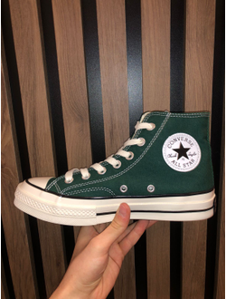 мужские Кеды Converse Chuck 70 высокие зеленые 168508c фото с чем носить