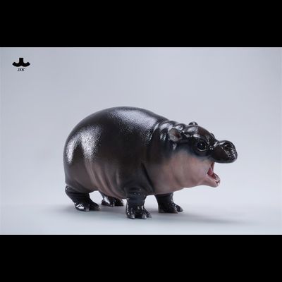 Большой бегемотик Му Денг - Коллекционная ФИГУРКА 1/6 MooDeng Plus Static Animal Model (JXK285) - JXK