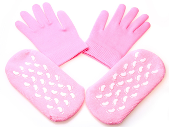 Увлажняющие гелевые носочки + перчатки