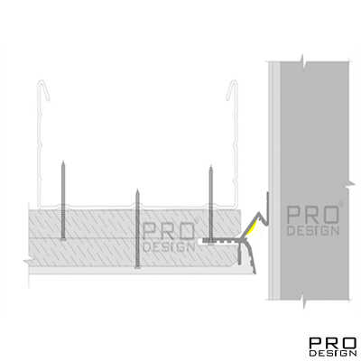 Потолочный профиль Pro Design Gipps 594 Черный