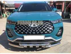 Защита переднего бампера G d60/60 для Chery Tiggo 7 Pro 2021-