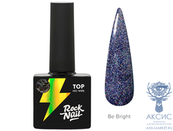 Топ RockNail светоотражающий голографический Be Bright