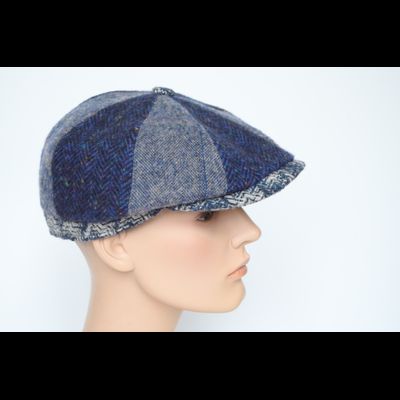 Кепка восьмиклинка Alfonso D ' Este 42050 синяя