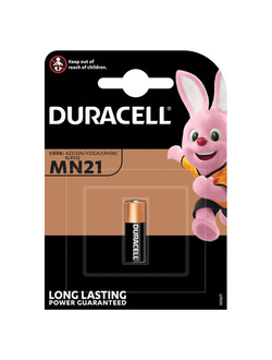 Батарейка DURACELL MN21, Alkaline, 1 шт., в блистере, 12 В, 81488675