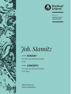Johann Stamitz (1717–1757) Flute Concerto in G major edited by Walter Lebermann [fl,str orch]