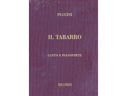 Puccini, Giacomo Il tabarro Klavierauszug (it) geb