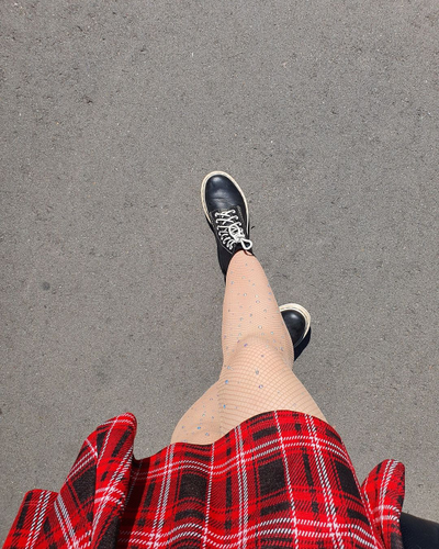 Ботинки Dr Martens 1460 PASCAL черные с белым