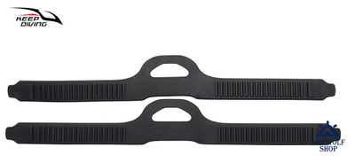 Ремешки для ласт Keep Diving #2 41,5/2,6см (пара)