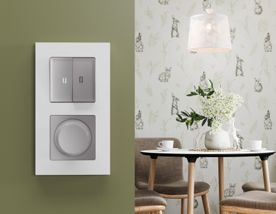 Рамки Белый матовый, коллекция QUBI_1