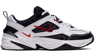 Nike M2K Tekno black white Черные с белым