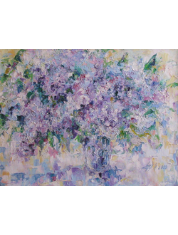 Натюрморт Сирень Круглова Ирина