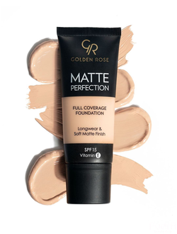 Golden Rose Крем тональный Matte Perfection Full Coverage FOUNDATION тон C1