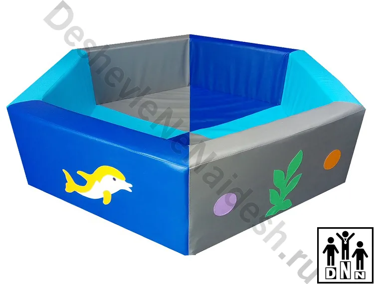 Сухой бассейн Шестигранник с шарами