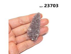 Аметист натуральный (щетка) Россия арт.23703: 14,0г - 55*23*9мм