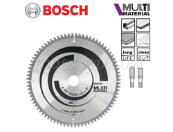 Пильный диск Bosch  MultiMaterial   254 х 2,7 х 30 мм (80 зуб.)