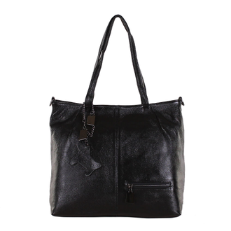 Сумка женская нат.кожа black