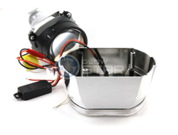 Бленда (маска) для линз №24 2.5 дюйма, F-Style с кольцом CREE (белый) 2 режима, 1шт