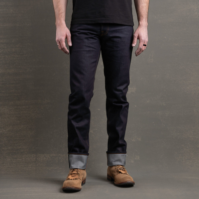 Джинсы =Brave Star= Strongman 16.5oz 'Blue Blood' Selvage Denim