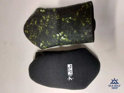 Носки неопреновые 7мм AquaDiscovery CAMOSKIN голый/ОП р.42/43