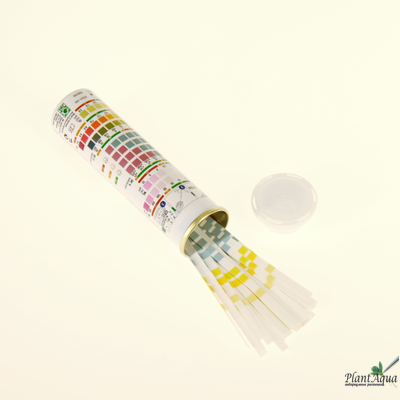 Тест 6 в 1 JBL EasyTest, тест полоски, pH,KH, GH,NO2,NO3, 50 шт