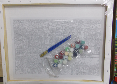 Картина по номерам 40х50 на подрамнике GX27452