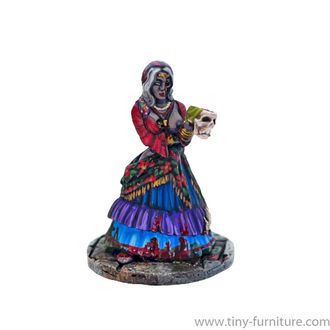 Zombie soothsayer woman (PAINTED)