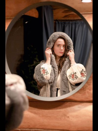 Платье рубаха "Розы"